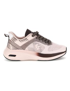 Scarpe da ginnastica rosa beige traspirante ammortizzata 1BF103292 36