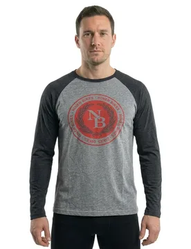 T-shirt à Manches Longues Commonwealth - Niner - FashionsVida