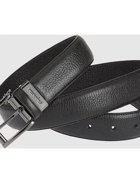 Cinturón de hombre en piel de color con estuche - Emidio Tucci - FashionsVida