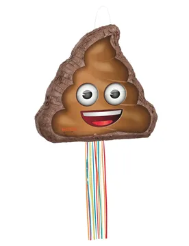 Unique Emoji Kacka Piñata 45cm - Unique - FashionsVida