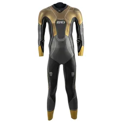 Vanquish X Ltd Long Sleeve Neoprene Wetsuit Gunmetal / Gold XL Men