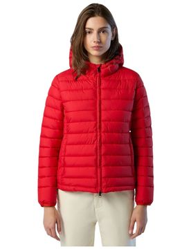 Piumino rosso Naomi 010002