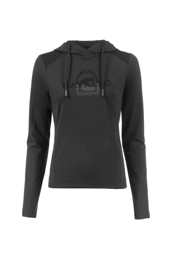 Damen Hoodie CAVALMIKI black 34 - Cavallo - FashionsVida