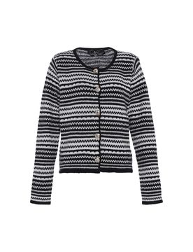 Faina Cárdigan gris / negro