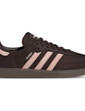 Samba Damen Sneaker - Braun - Größe 46 2/3 - Leder Brown 46 2/3 - Adidas - FashionsVida