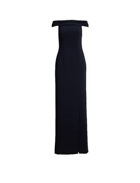 Robe de soirée ADLAR bleu marine 34 - Ralph Lauren - FashionsVida
