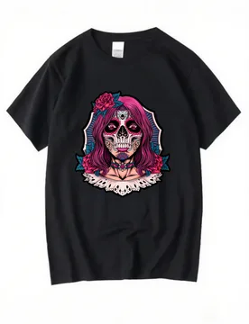 Men's Anime Girl Graphic T-Shirt Harajuku Street Style Casual Cotton Tops - Aliexpress - FashionsVida