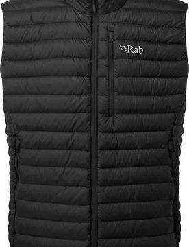Ärmellose Stepp-und Daunenjacken Microlight Vest Black für Herren Größe L schwarz