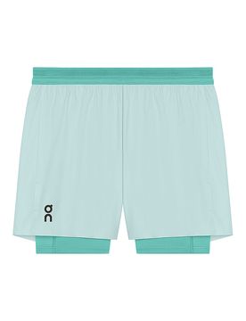 Pantalón corto de running Performance 2/1 para hombre azul claro L