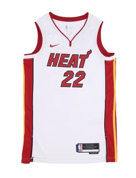 Canotta Basket Uomo Nba Dri-fit Swingman Jersey Association 2022/23 No 22 Jimmy Butler Miahea White - NIKE NBA - FashionsVida