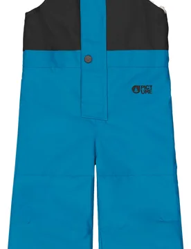 Atmungsaktive und wasserfeste Latzhose Snowy Bib Pants Serenity Blue Kindergröße 84-89 cm Blau - Picture Organic Clothing - FashionsVida
