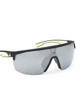 Sp0099 Polarized Sunglasses Matte Black Smoke Mirror unisex - Adidas Sport - FashionsVida