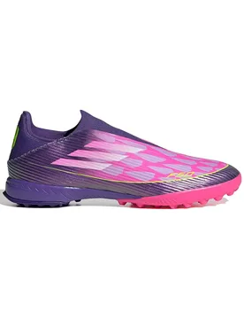 Chaussures De Football F50 League Ly Laceless Tf Unity Purple / Ftwr White / Lucid Lemon EU 45 1/3 - Adidas - FashionsVida