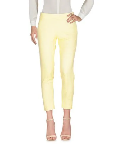 Pantalones Mujer Amarillo 44 Mujer - Pt Torino - FashionsVida