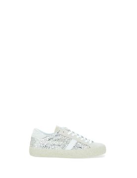 Sneakers Hill Low Glitter PLATINO 35
