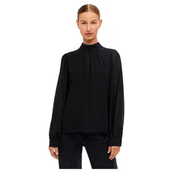 Chemisier à Manches Longues Mila Black 34
