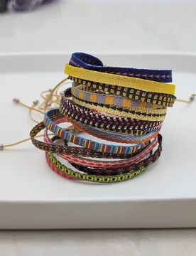 Handmade Colombia Friendship Bracelet Boho Cloth Braided Wristband for Women Men Ethnic Style Pulseras Gift - Aliexpress - FashionsVida