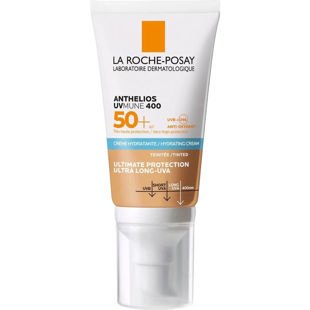 Protector solar Hidratante SPF50+ Color Anthelios UV-Mune 400 50 ml - La Roche Posay - FashionsVida