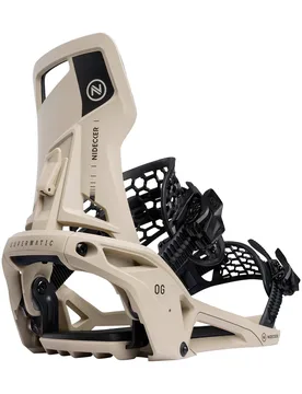 Fixations de snowboard all-mountain - Supermatic OG Desert en Nylon - Taille 37,5-41 - Beige - Nidecker - FashionsVida