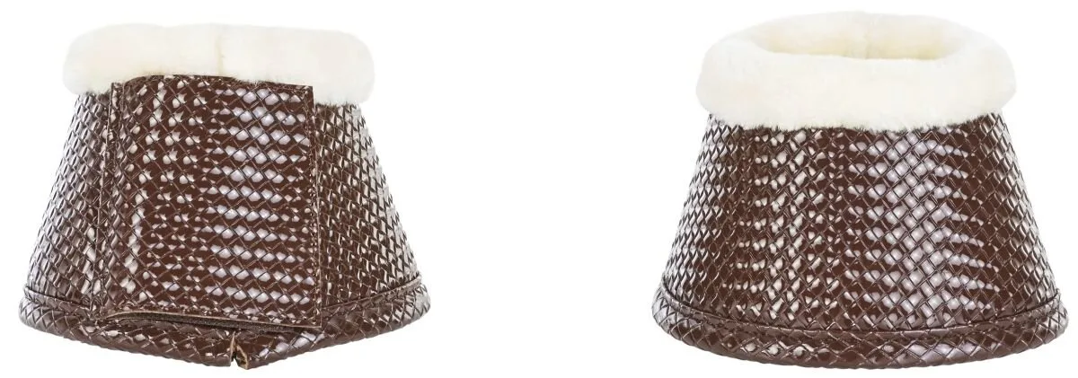Hufglocken BRAIDED-PLUSH, braun M - Busse - FashionsVida