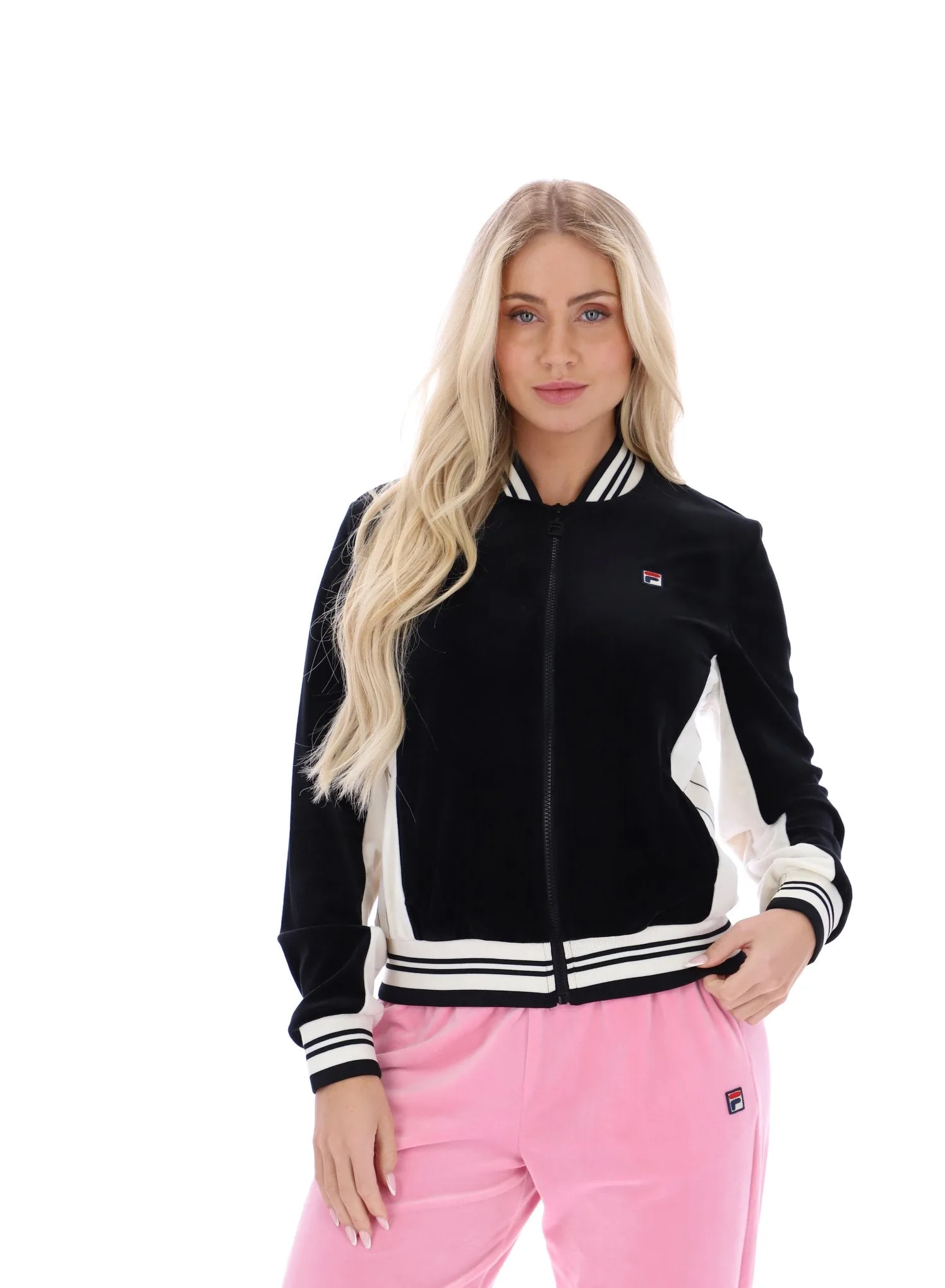Jenesis Baseball Zip Up Track Top - XS - FILA - FashionsVida