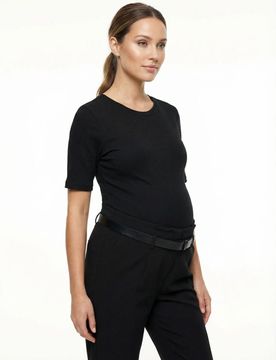 Sinsay - Blusa in cotone - nero