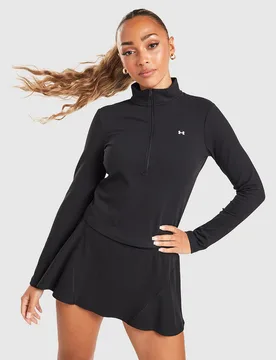 Motion 1/2-Zip Oberteil - Damen, Schwarz - female - Size: L - Under armour - FashionsVida