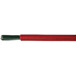 A2120t 2/0 Wire Cable 15.2 M Red One Size unisex