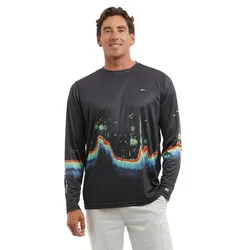 Vaportek Uv Long Sleeve T-shirt Black Xl Men