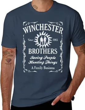 Supernatural--Winchester Brothers T-Shirt man t shirt luxury t shirt personalised man t shirts for men casual T-Shirt - Aliexpress - FashionsVida