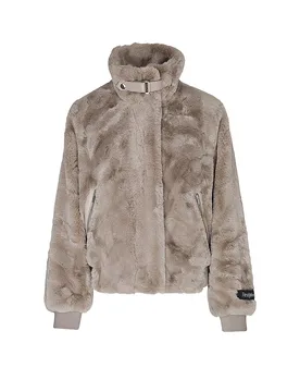 Jacke in Felloptik AMBRA beige 34 damen - RINO&PELLE - FashionsVida