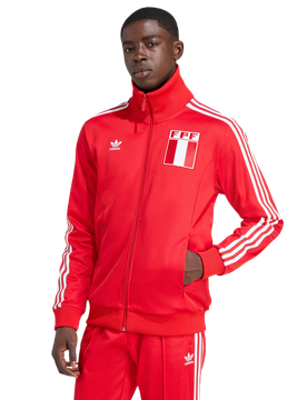 Peru Herren Jacken - Rot - Größe S - Baumwoll-Jersey Red S