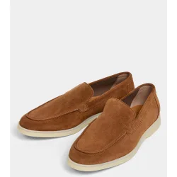 Mocasines de ante martin liso