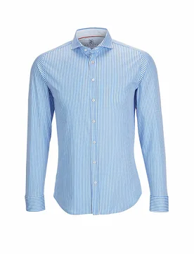 Camisa de punto de jersey azul XXL - DeSoto - FashionsVida