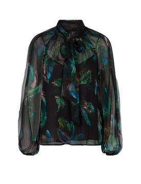 CAIN Bluse dunkelgrün 40 damen