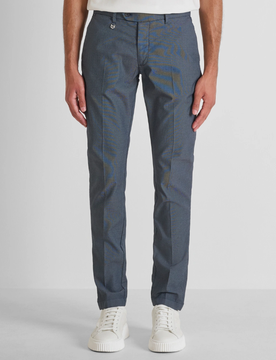 Pantalone skinny fit uomo blue marine