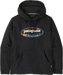 Sweat à capuche - M's '95 Oval Logo Uprisal Hoody Black Kaleido en Coton - Taille S - Noir