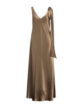 Vestido largo Mujer Bronce 34 Mujer