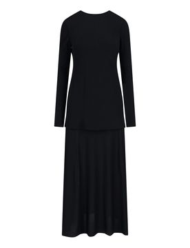 Jil Sander Vestito Midi Svasato