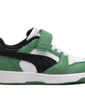 Sneaker Rebound V6 Lo Ac+ White / Black / Archive Green EU 21