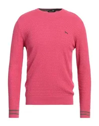 Pullover Herren Magenta L Herren