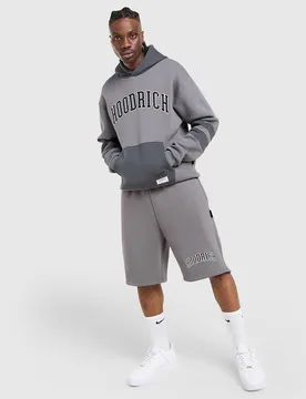 Varsity Shorts - Herren, Grau - male - Size: S - Hoodrich - FashionsVida