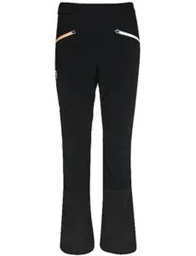 Damen Touren Softshellhose Col Becchei schwarz XL (lang) W - Ortovox - FashionsVida