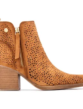 Stivaletti Con Tacco 15037 Camel EU 37