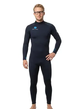 Combinaison Néoprène à Manches Longues Avec Fermeture éclair Dans Le Dos Somo 3/2 Mm Black M