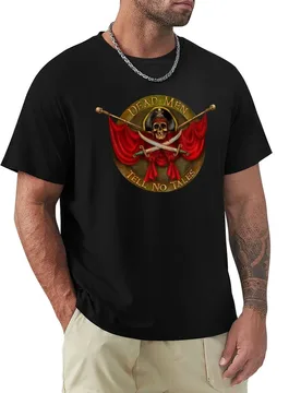 Dead men tell no tales T-Shirt Basic Solid Color Casual Tee Shirt - Aliexpress - FashionsVida
