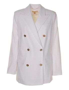 Blazer Doppiopetto In Crpe