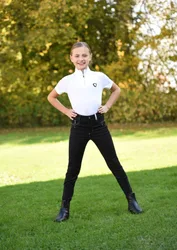 Kinder Reithose BasicPlus, schwarz 164