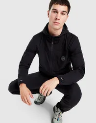 Mens Felpa con Cappuccio Full Zip Balkaz - Nero, nero nero Uomo taglia M