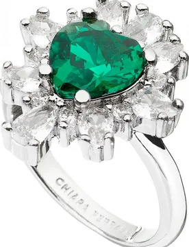 Womens J19awj21012 Ladies Ring - Silver Brass - One Size - CHIARA FERRAGNI - FashionsVida